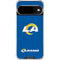 NFL Los Angeles Rams Distressed Google Pixel 10 Clear Case